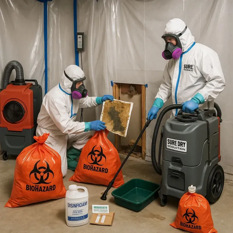 Contaminated Water Handling Protocols process in Erie County, OH